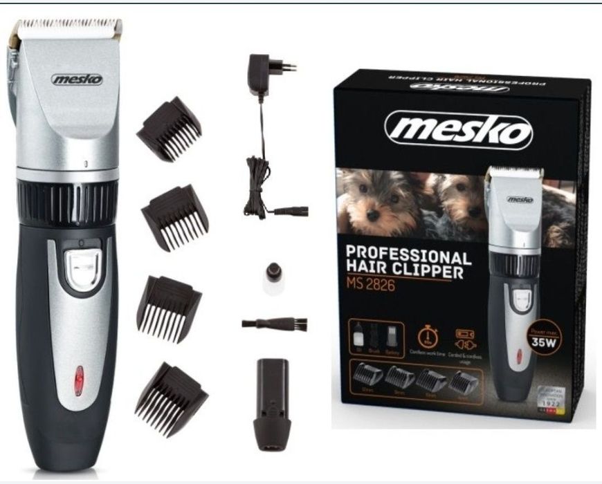 NOWA Maszynka do strzyżenia Psa Kota MESKO MS 2826 MOCN