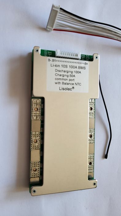 BMS 10s 100A 36v max 300A z balanserem li-ion