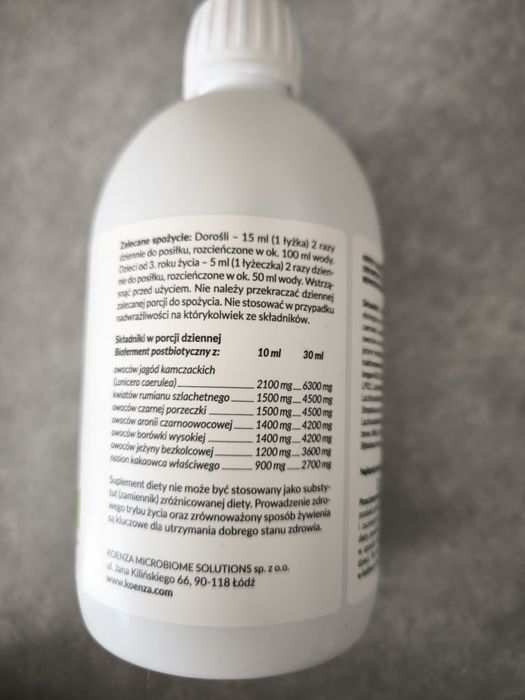 Koenza postbiotic advanced formula