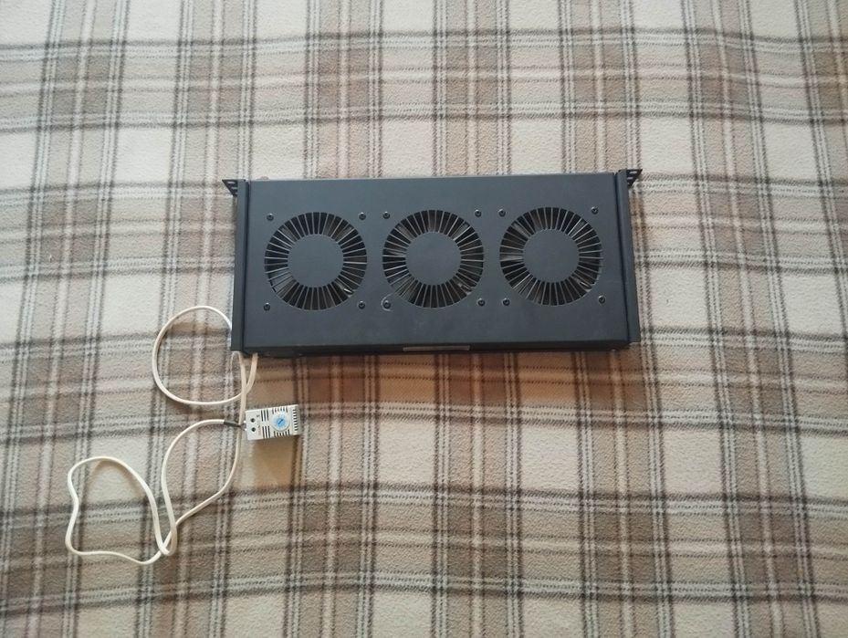 Вентиляторний модуль Conteg DP-VEN-03, 3 кулери, робочий стан, торг!