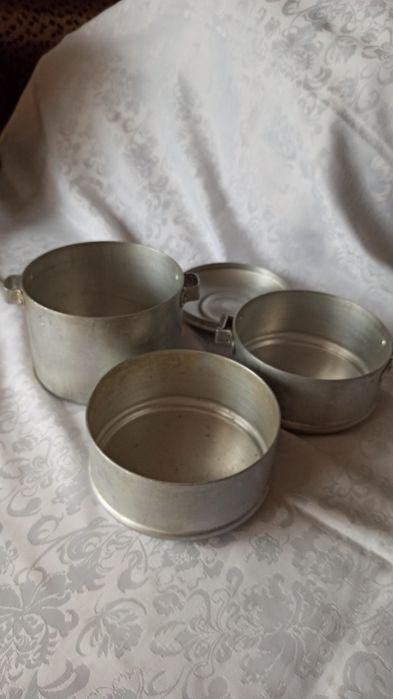 Garnek segmentowy trzyczęściowy z aluminium PRL