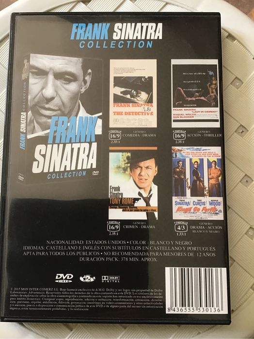 Frank Sinatra Collection DVDs