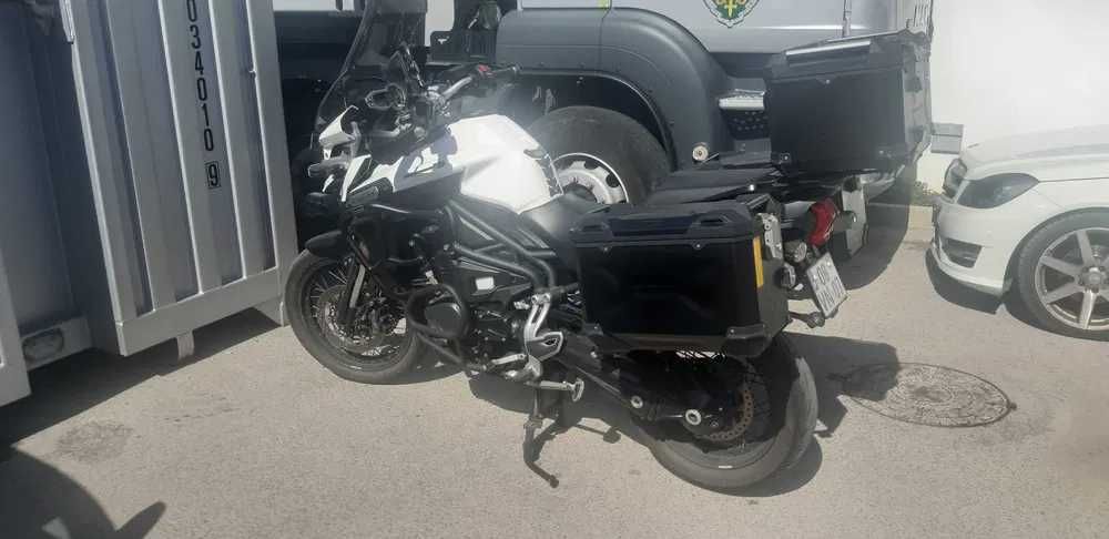 triumph tiger 1200 xc explored dark