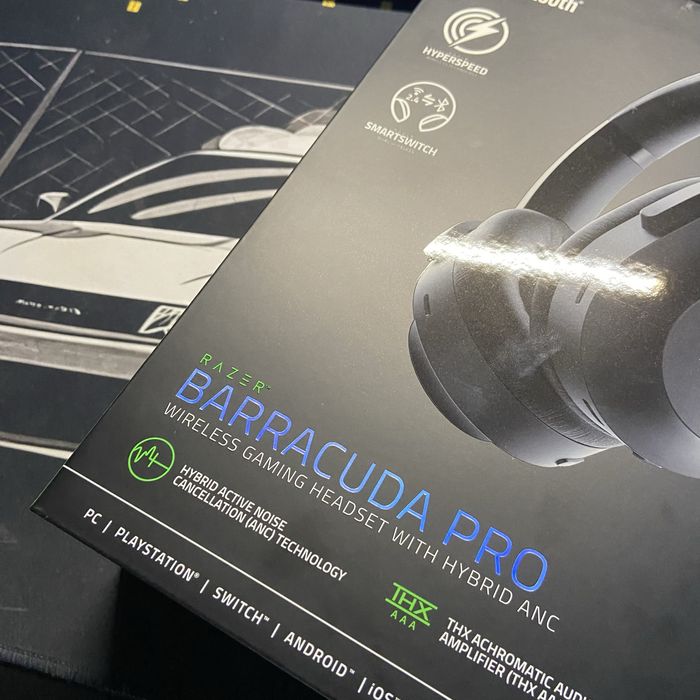 HEADSET RAZER BARRACUDA PRO | NOVO