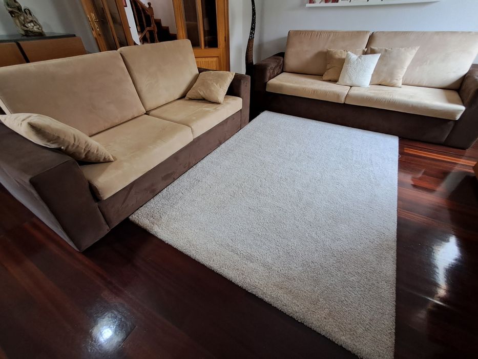 Conjunto de sofás grandes