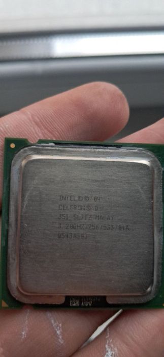 Intel Celeron D351 та система охолодження