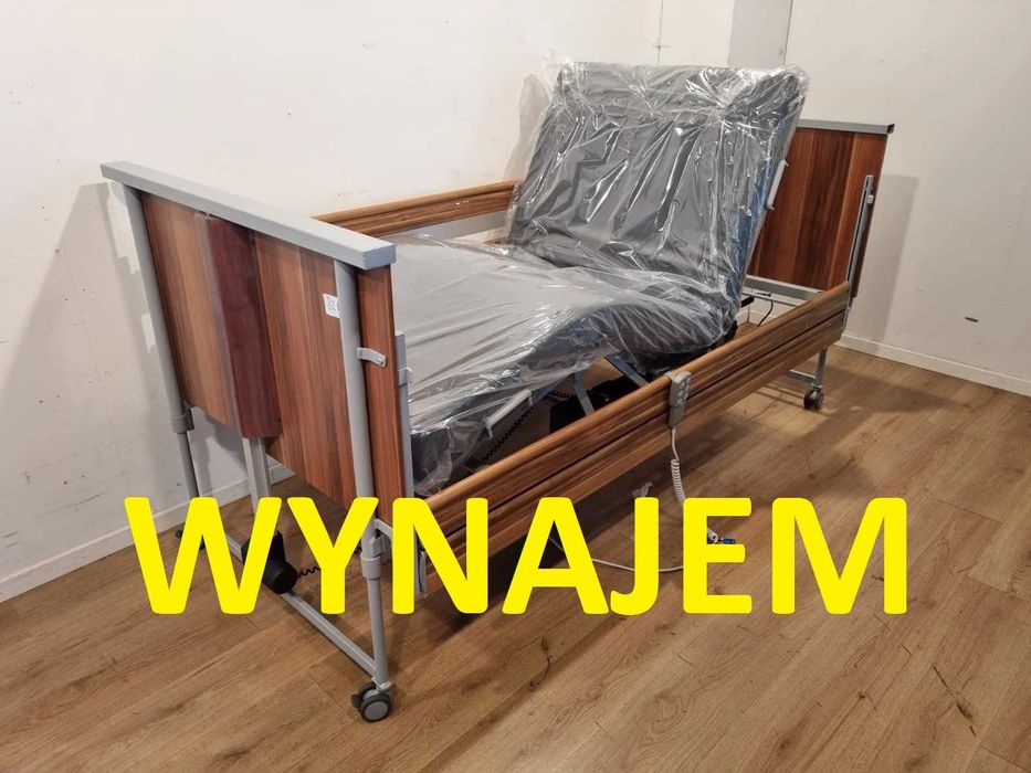 łóżko rehabilitacyjne elektryczne wysięgnik pilot pielęgniarskie dostawa