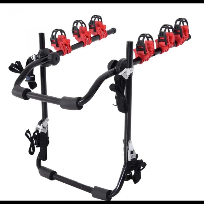 D50-Suporte Bicicletas Carro 3 Bicicletas Universal Carga 40 kg