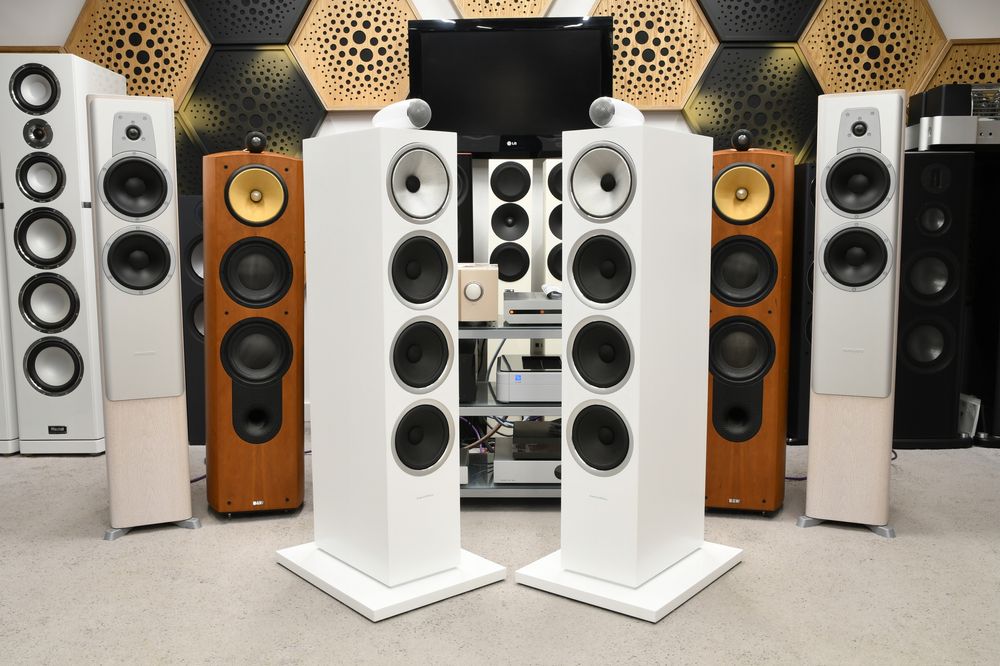 kolumny podłogowe stereo B&W Bowers&Wilkins 702 S2  Myślenice zamiana
