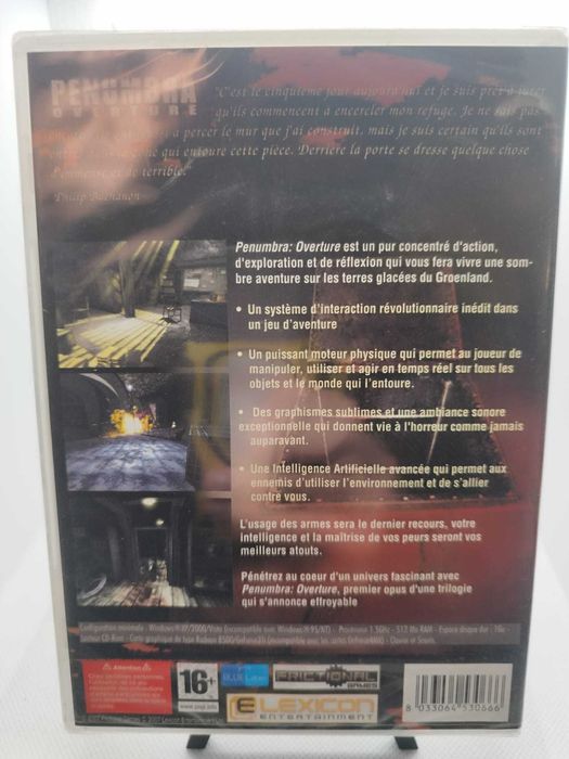 Penumbra Overture Episode One PC CD-ROM