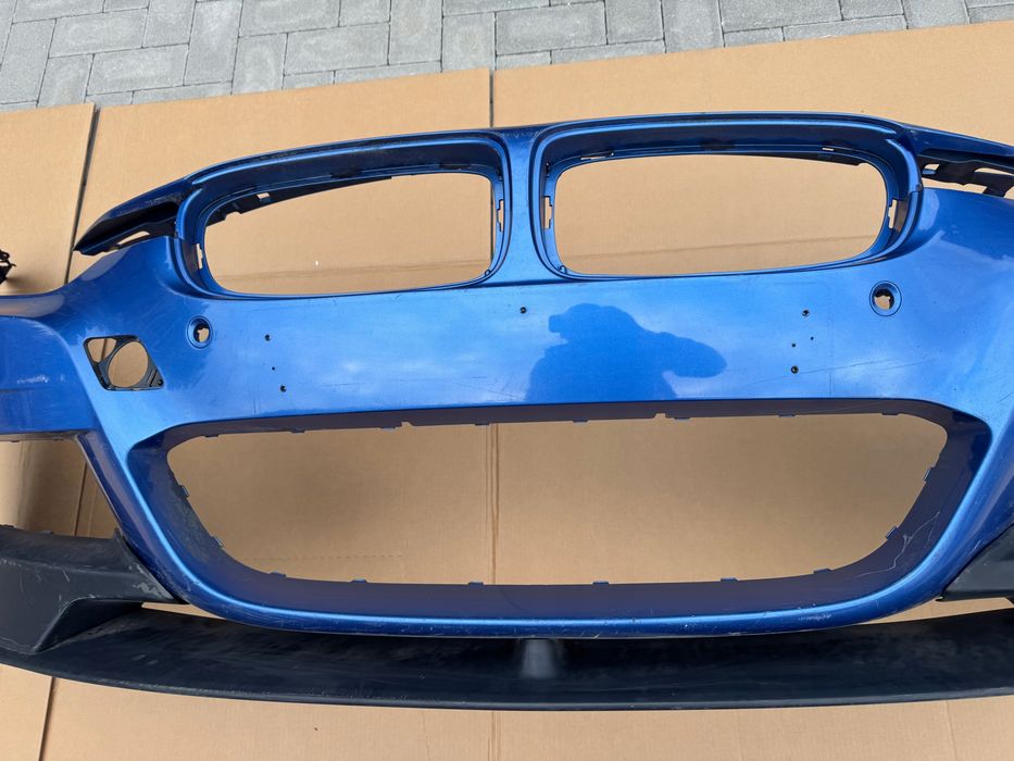 zderzak przód bmw 3 f30 f31 m pakiet spryski pdc performance oryginał