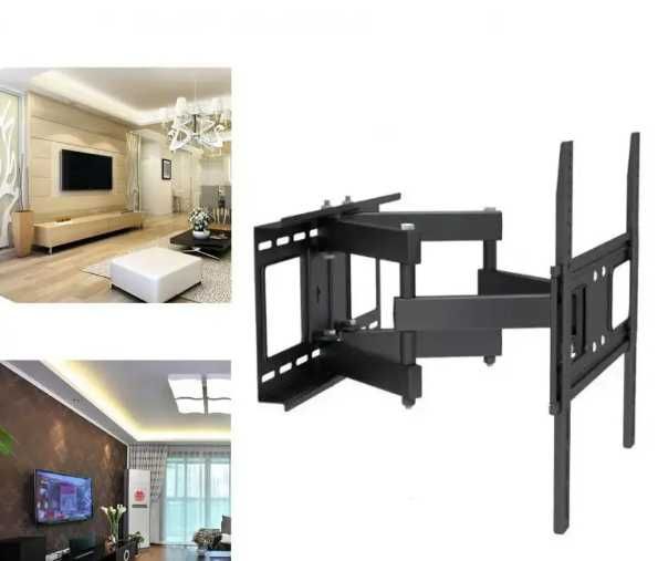 Кронштейн для ТВ с поворотом 26"- 55" дюймов до 50 кг Двойной усилинн