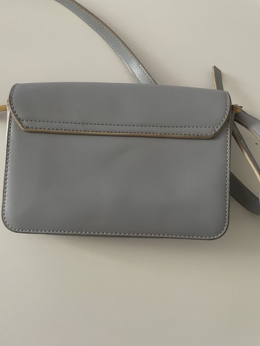 Szara torebka-kopertowka