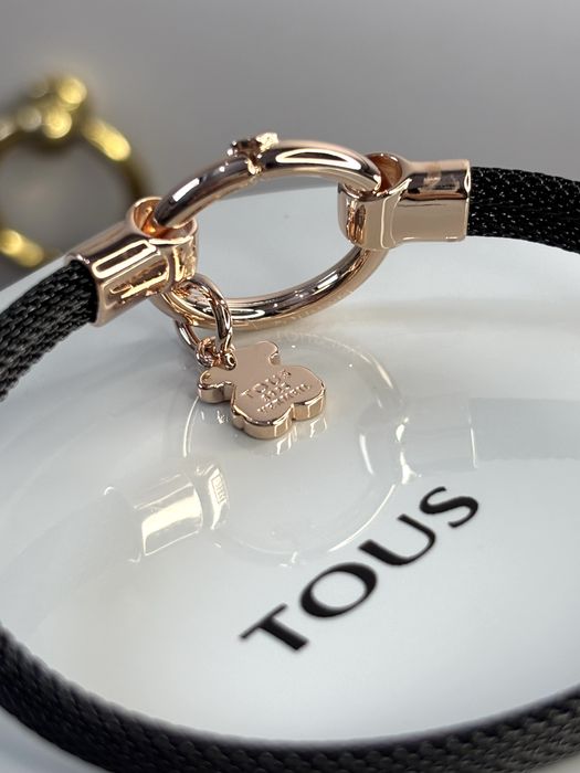 TOUS bransoletka Hold różowe srebro Vermeil 925