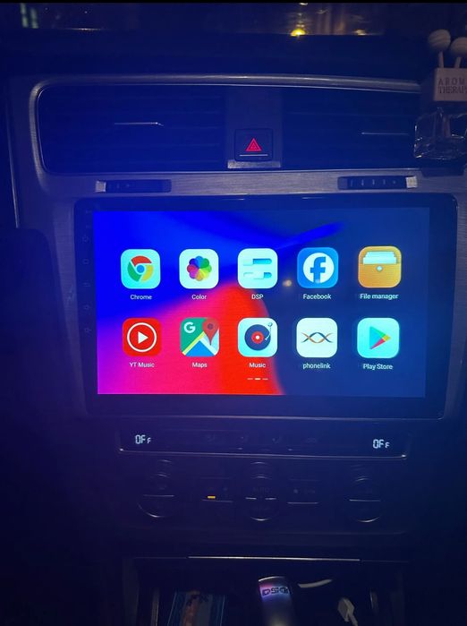 Rádio VW Golf 7 Android 14 com GPS (Novo)