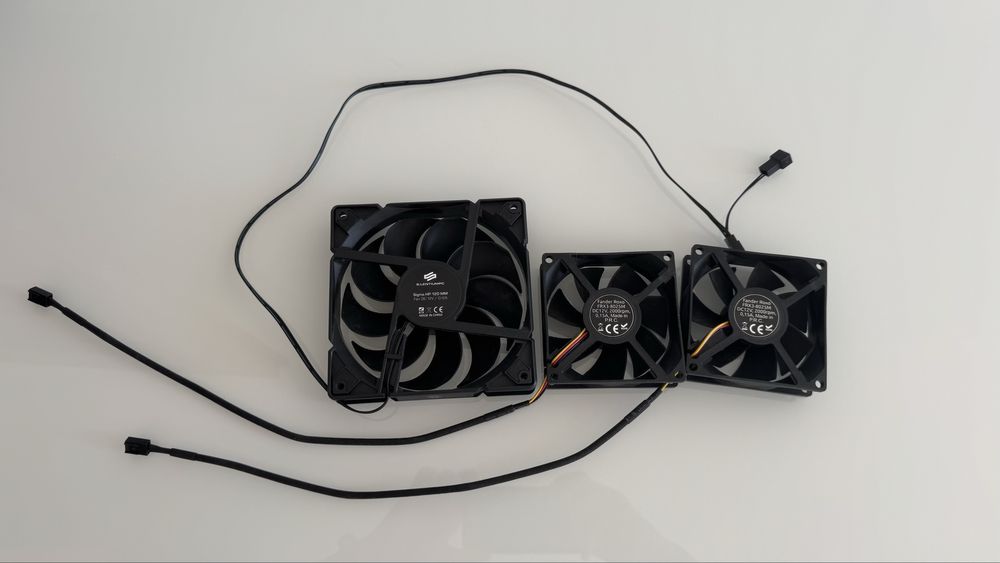 Wentylatory komputerowe Fander 80 i Sigma 120
