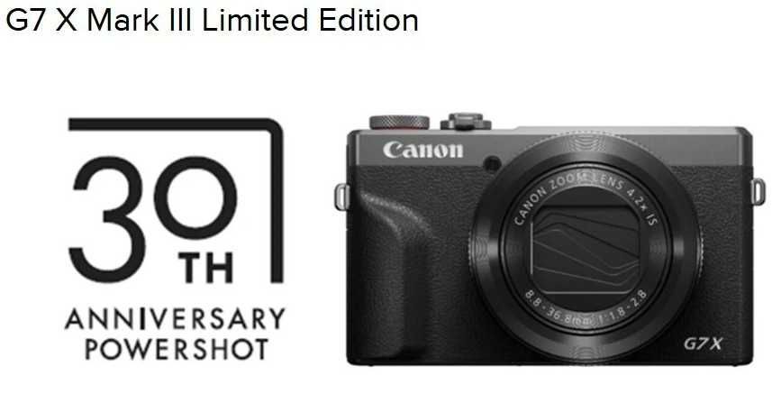 RESERVADA Canon G7X III edição limitada NOVA 3 anos garantia
