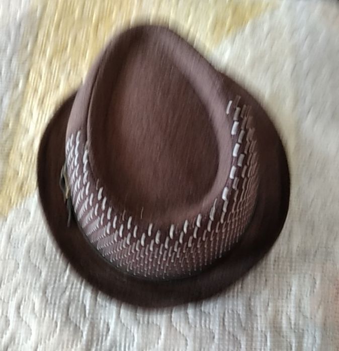 Chapéu castanho - 58 cms