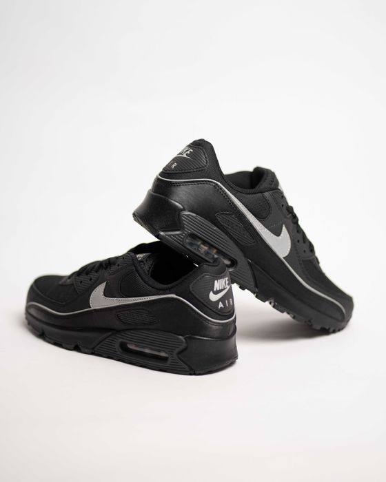 Мужские кроссовки Nike Air Max 90 Premium Reflective HV4517-002 Black черные оригинал
