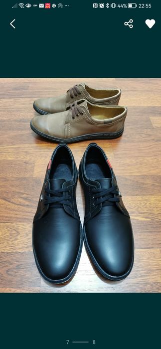 Skórzane Buty Męskie Lekkie Wygodne
