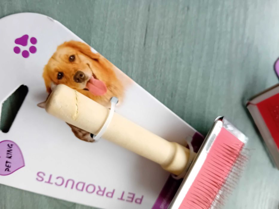 Пуходерка для котів, собак без напилення, Щётка пуходёрка для кошек