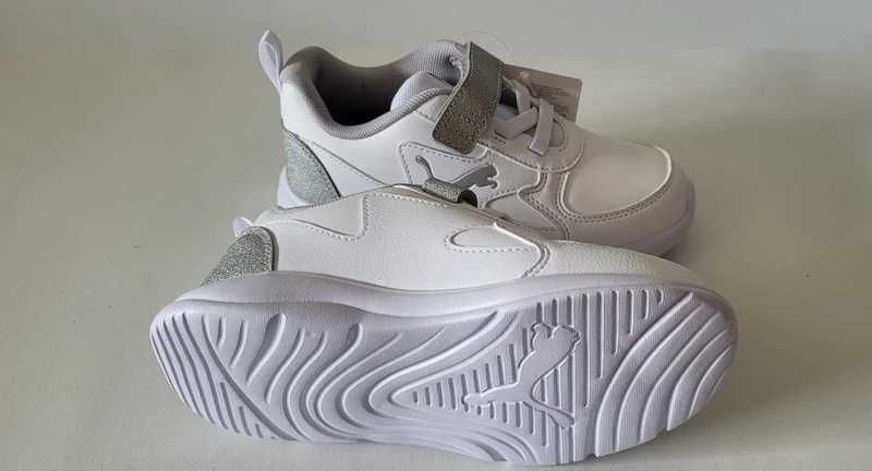 Puma Fun Racer Menina tamanho 31 Novas Brancas