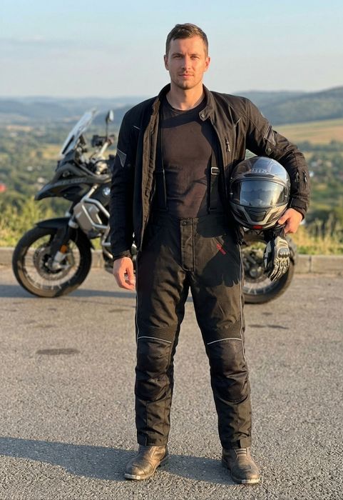 Чоловічі текстильні мотоштани Moto by Rukka. Розмір L.