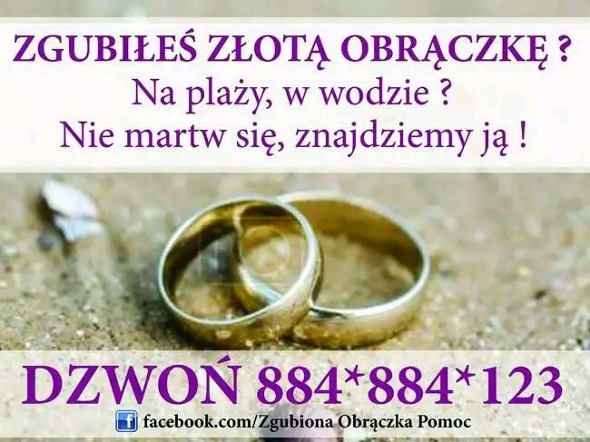 Usługi wykrywaczem Metalu usługi wykrywaczem metali zgubiona obrączka