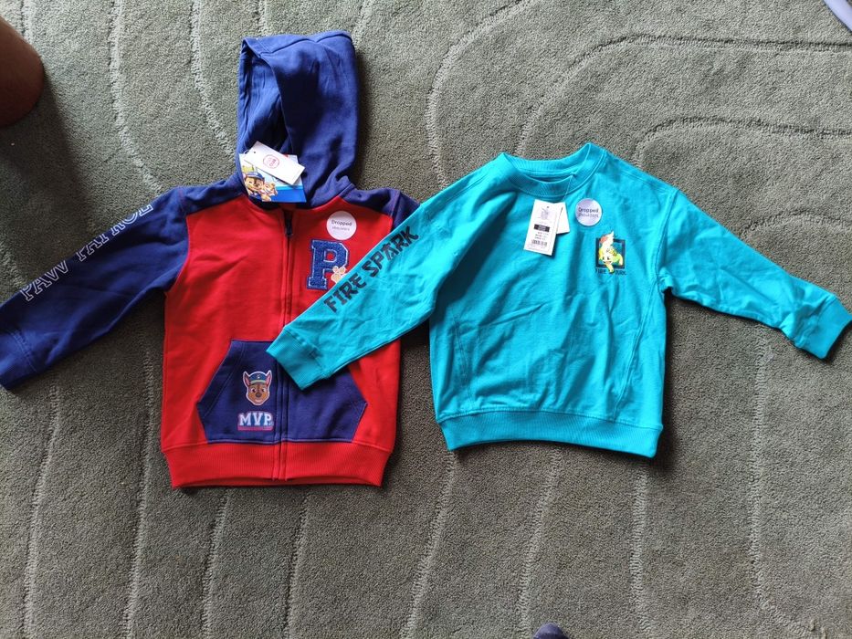 Bluza Psi Patrol + bluza Fire Spark