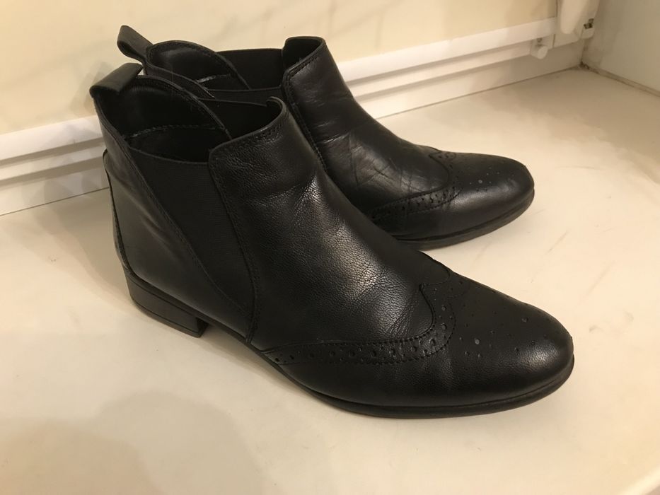 Челсі оксфорд, черевики/туфлі, шкіряні