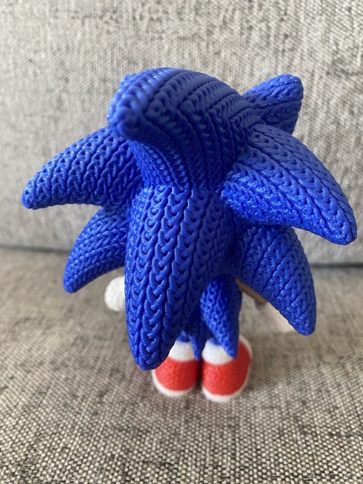 Sonic impresso em 3D