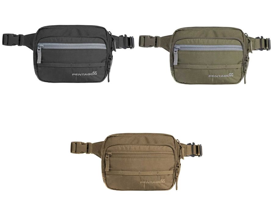 Компактна сумка на пояс бананка Pentagon Protean 1,2л