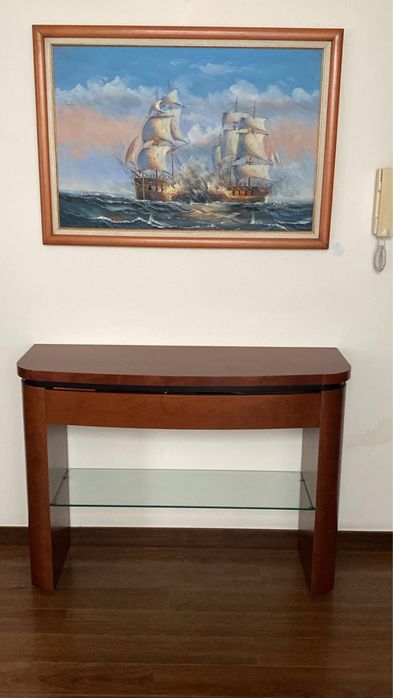 Movel e quadro usado em bom estado movel tem gaveta