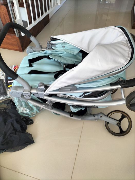 Wózek spacerowy z akcesoriami firmy babyhome