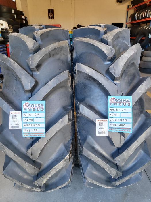 2 pneus novos Ascenso 14.9 -24 - Oferta dos Portes