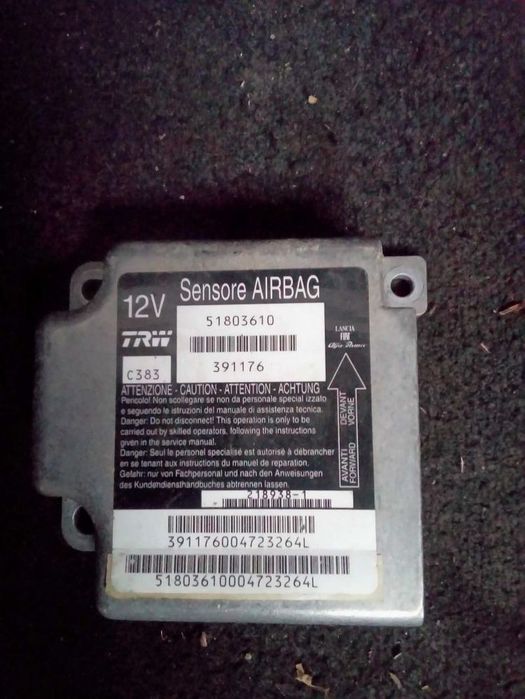 Centralina De Airbags Fiat Panda (169_)
