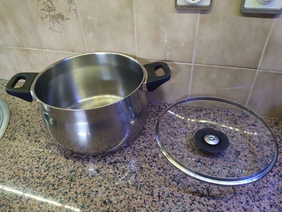 Panela tacho de inox cozinha casa quarto apartamento vivenda escritório gabinete carro