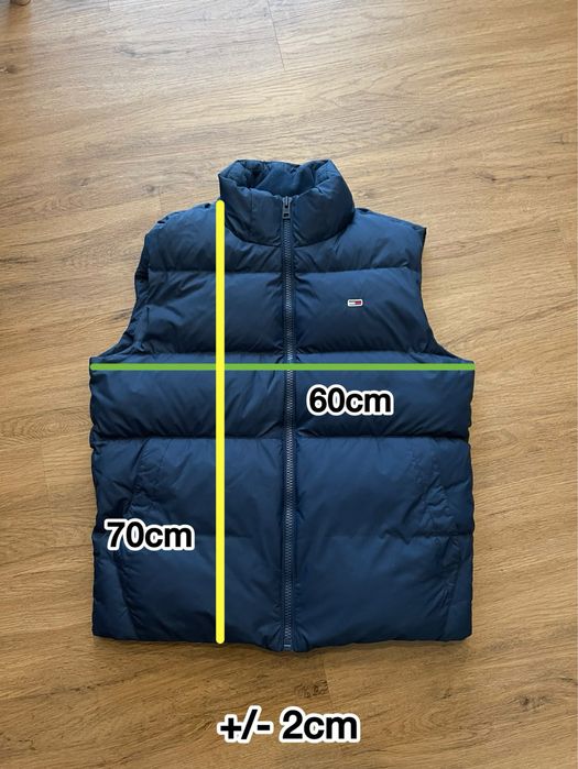 Bezrękawnik puchowy Tommy Hilfiger Down Vest kamizelka kaczy puch