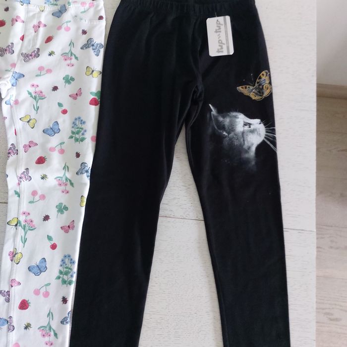 Nowe spodnie Tup - tup z kotem rozm. 146 spodnie H&M zestaw