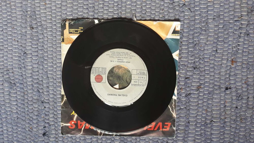 Evelyn Thomas - High energy - single vinil - portes incluídos
