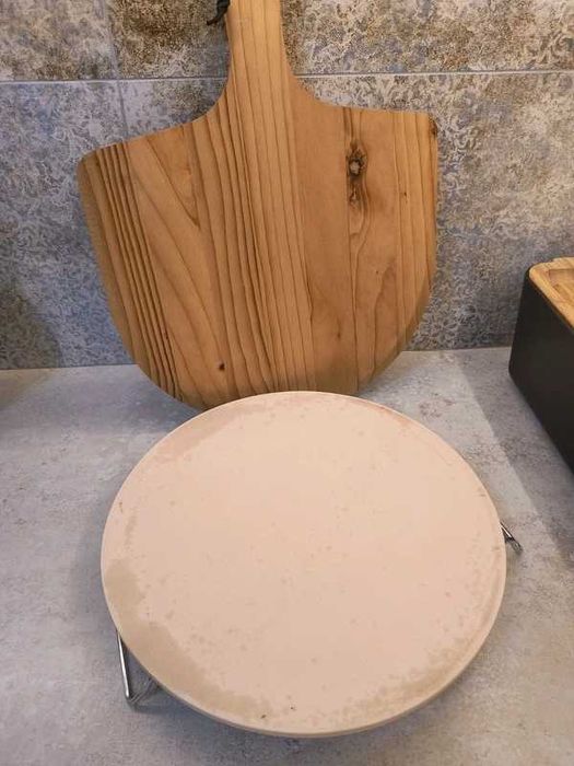 Zestaw do pizzy - kamień i łopata