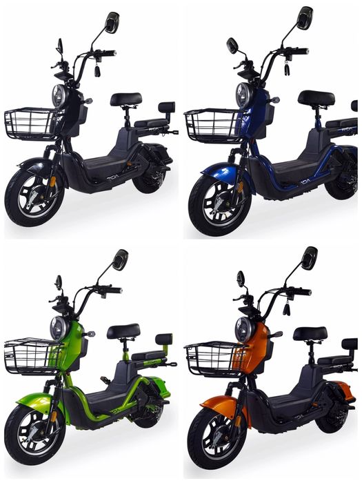 ‼️Электроскутер FADA FLIT Crosser MAX SUPER Мопед Велосипед ГРУЗОВОЙ