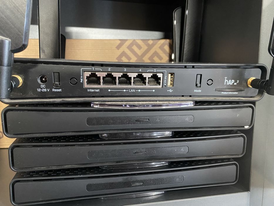 Роутер MikroTik hAP AC3 (RBD53IG-5HACD2HND)