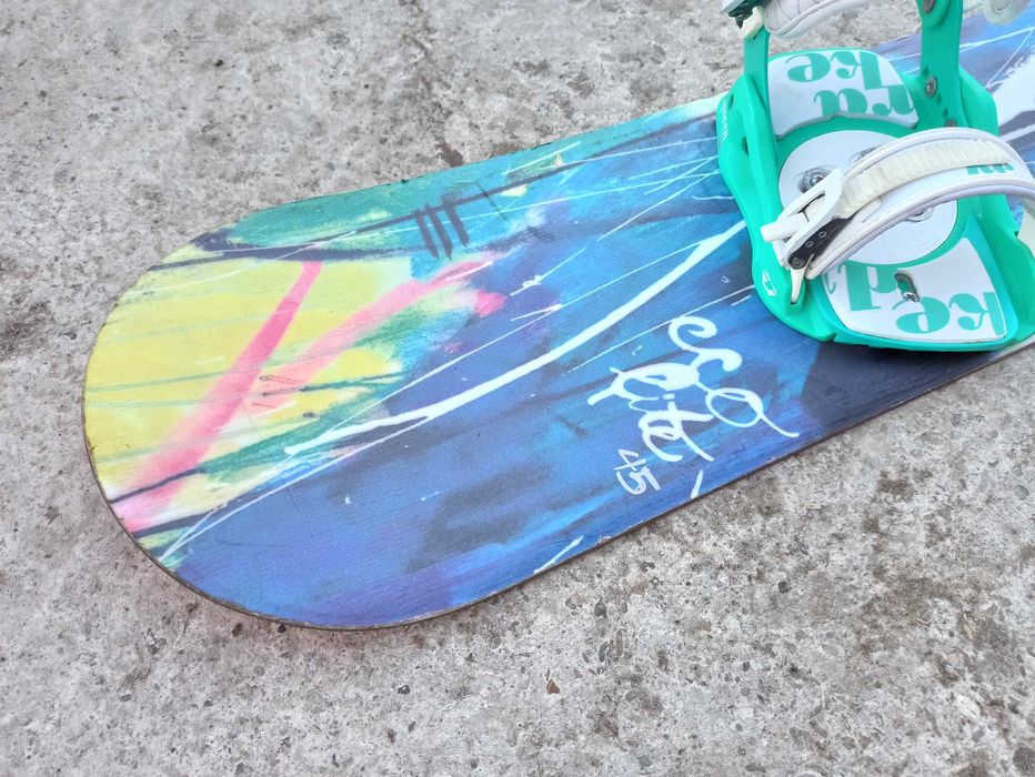 Damska deska snowboardowa snowboard K2 Lite Eco 145 cm +wiązania Drake