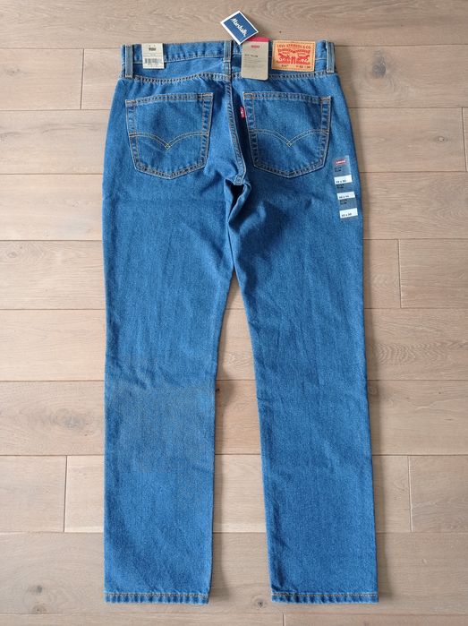Oryginalne spodnie jeansowe Levi's Strauss 511 Slim nowe za 1/3 ceny!