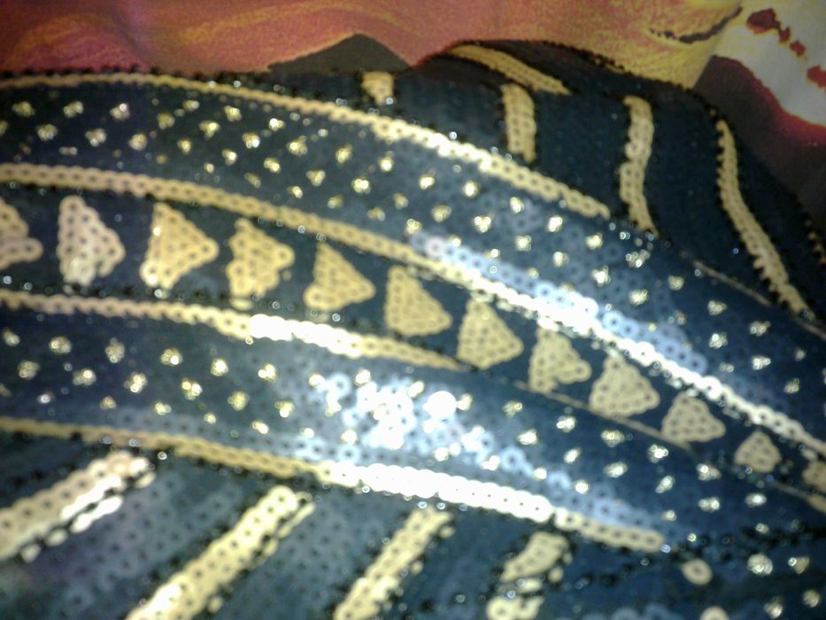 Спідниця з паєтками