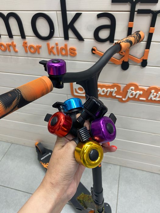 Фара ліхтарик дзвоник стрічки кошик аксесуари на велосипед та самокат