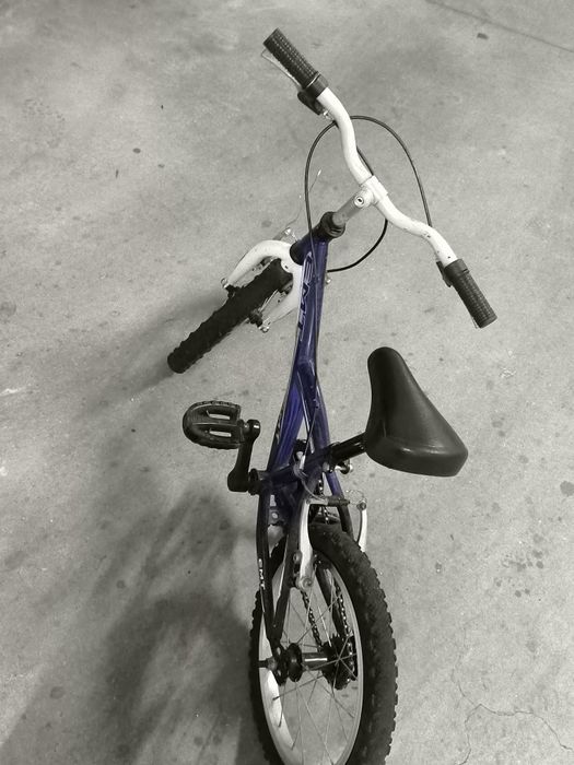 Bicicleta para criança EMT azul para 4/5 anos