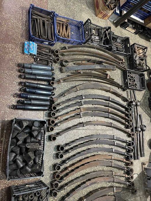 Ресори, амортизатори  Уаз 452, Уаз 469, Уаз 3151, Уаз 3303, Газ 69