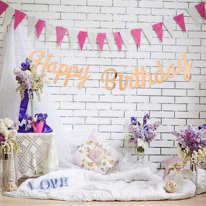 Estandarte para aniversários Happy Birthday NOVO ENVIO GRÁTIS